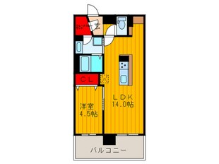 テラス天の川の物件間取画像